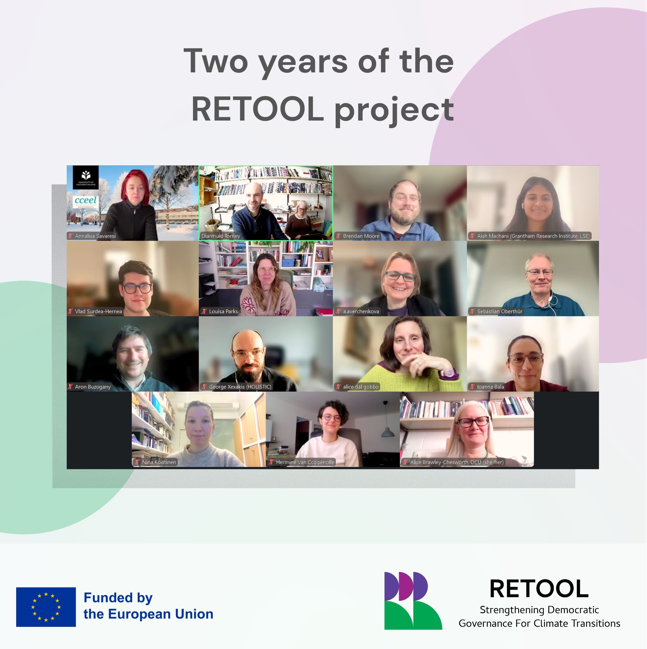 Two years of the RETOOL Project • RETOOL